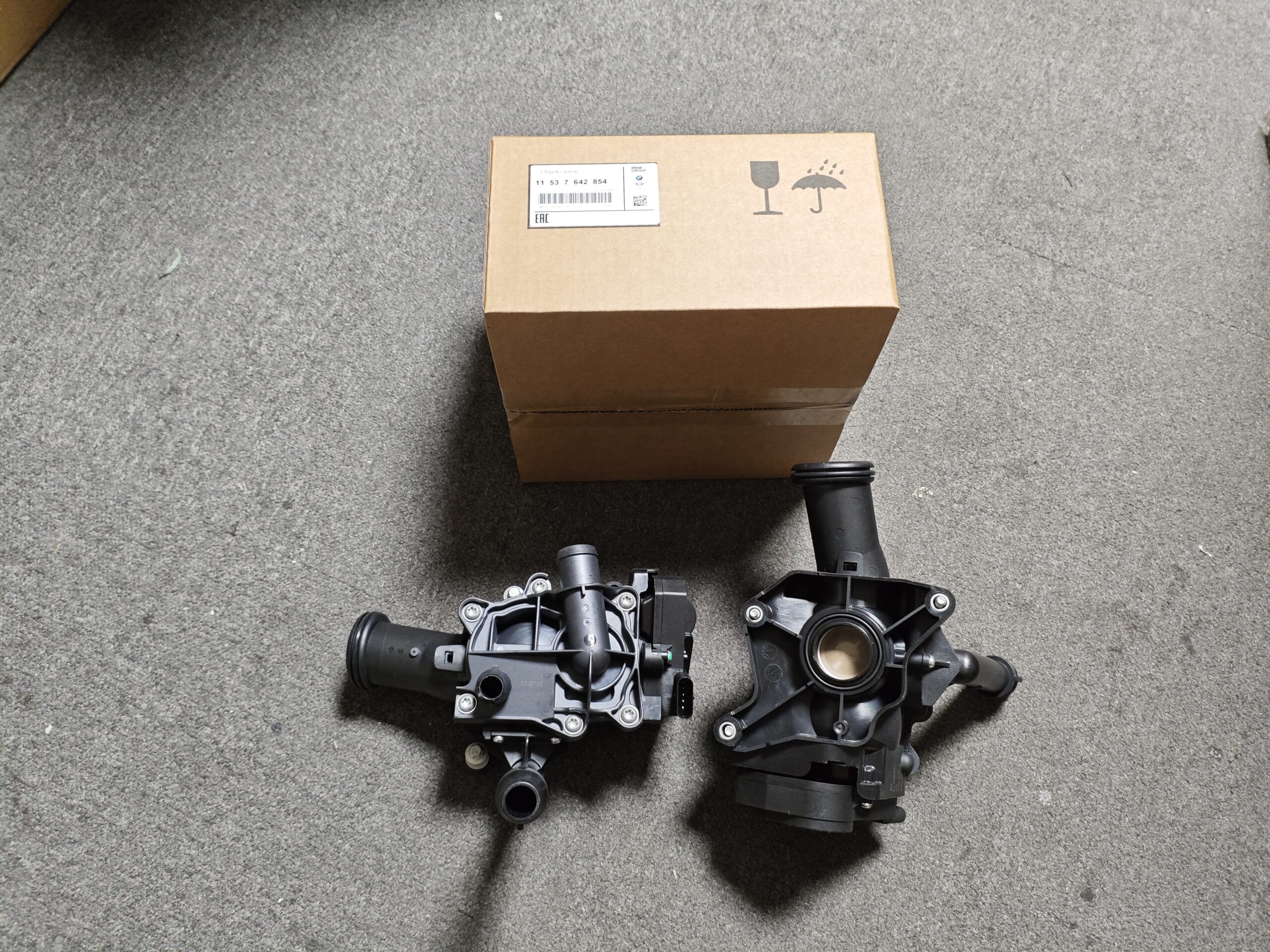 034fa411519bd2cf89b03f96e5cb98c 11537642854 BMW F20 F21 F30 Heat Management Module 7642854 - 画像 (1)