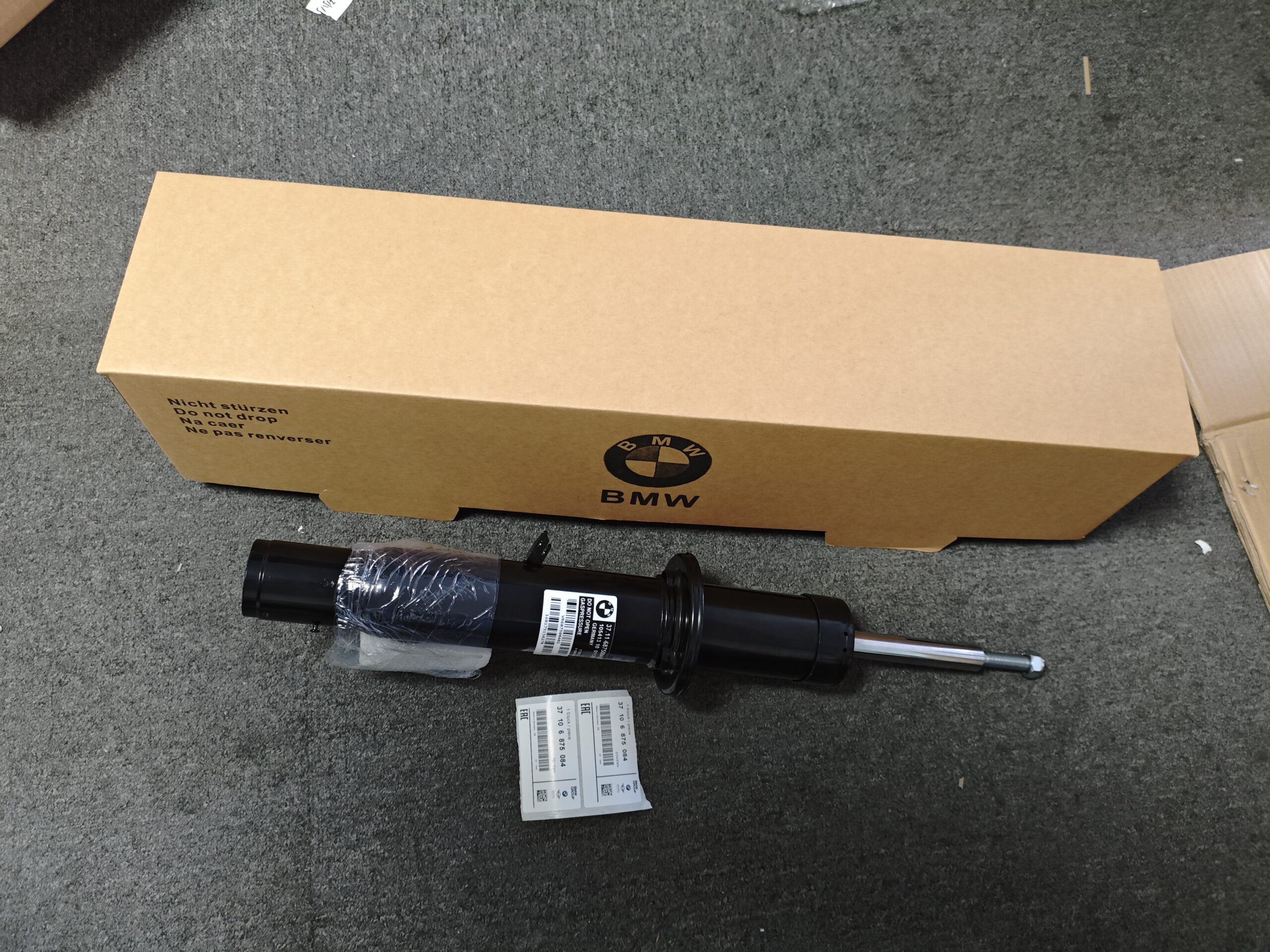 1af5f137c5dc01731a224d517dc9eb3 37106875084 BMW F15 F16 Front Right Shock absorber with edc 37116863174 37106875086 31317850212 - Image 1