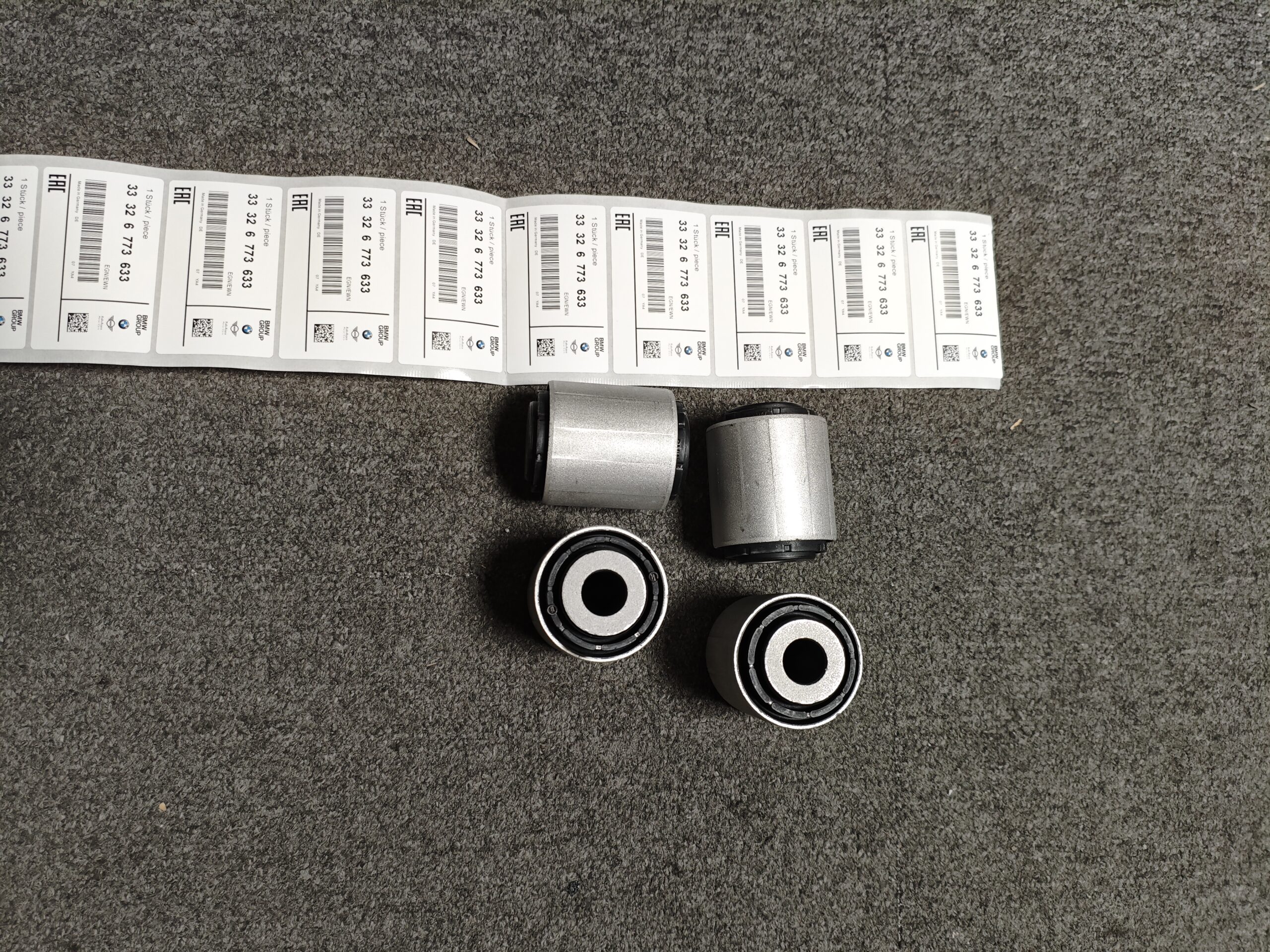 6cfac5d2e834ff39fdde809e5372671 33326773633 BMW E70 E71 F15 F16 Suspension Bushing Rear Axle 6773633 - Image 1