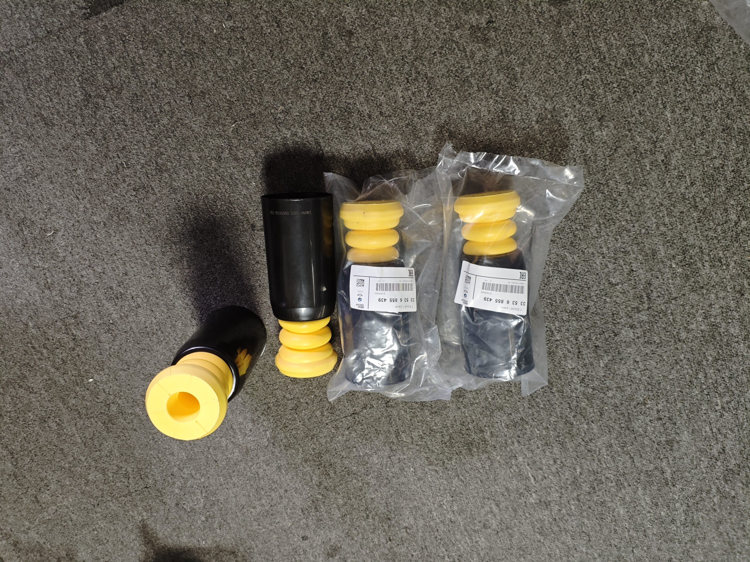 819a9bba6196cdf1b8c688aad7f0950 33536855439 BMW F20 F21 F23 Rubber Buffer For Suspension Rear Axle 33536854701 33536850537 33536860161 - Image 1