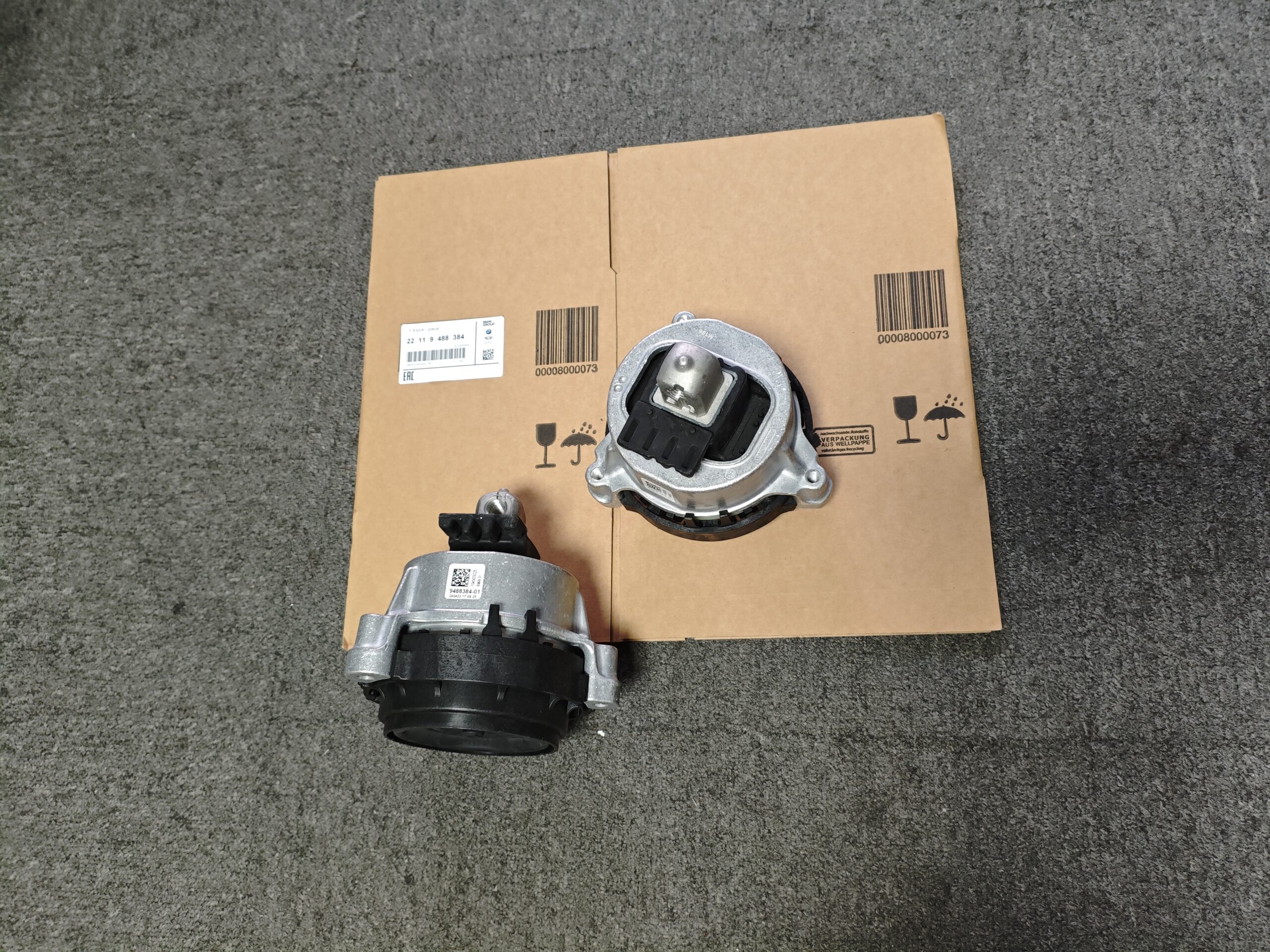 8884229f9b9afe40698019fd90f045b 22119488384 BMW G30 G31 Engine Mount Right 9488384 - Image 1