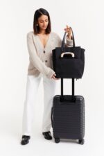 The Commuter Tote in Black - Image 11