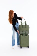 The Mini Weekender in Olive - Image 8