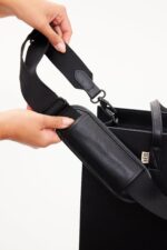 The Large Work Tote in Black - Image 10