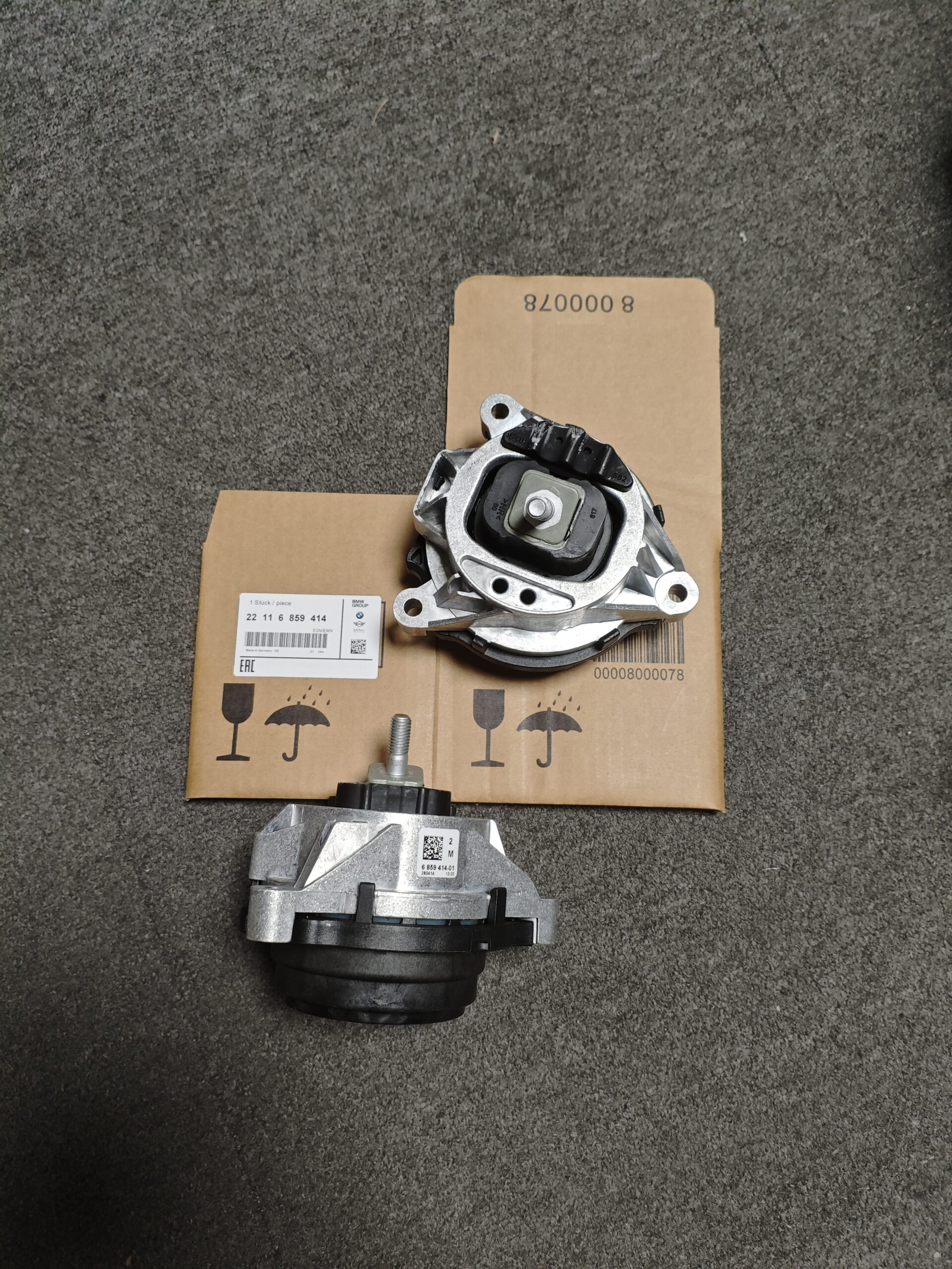 b3d2fffd9b3d724a8a782445d2c55f5 22116859414 BMW F23 F22 F31 Engine Mount Right 6859414 - 画像 (1)