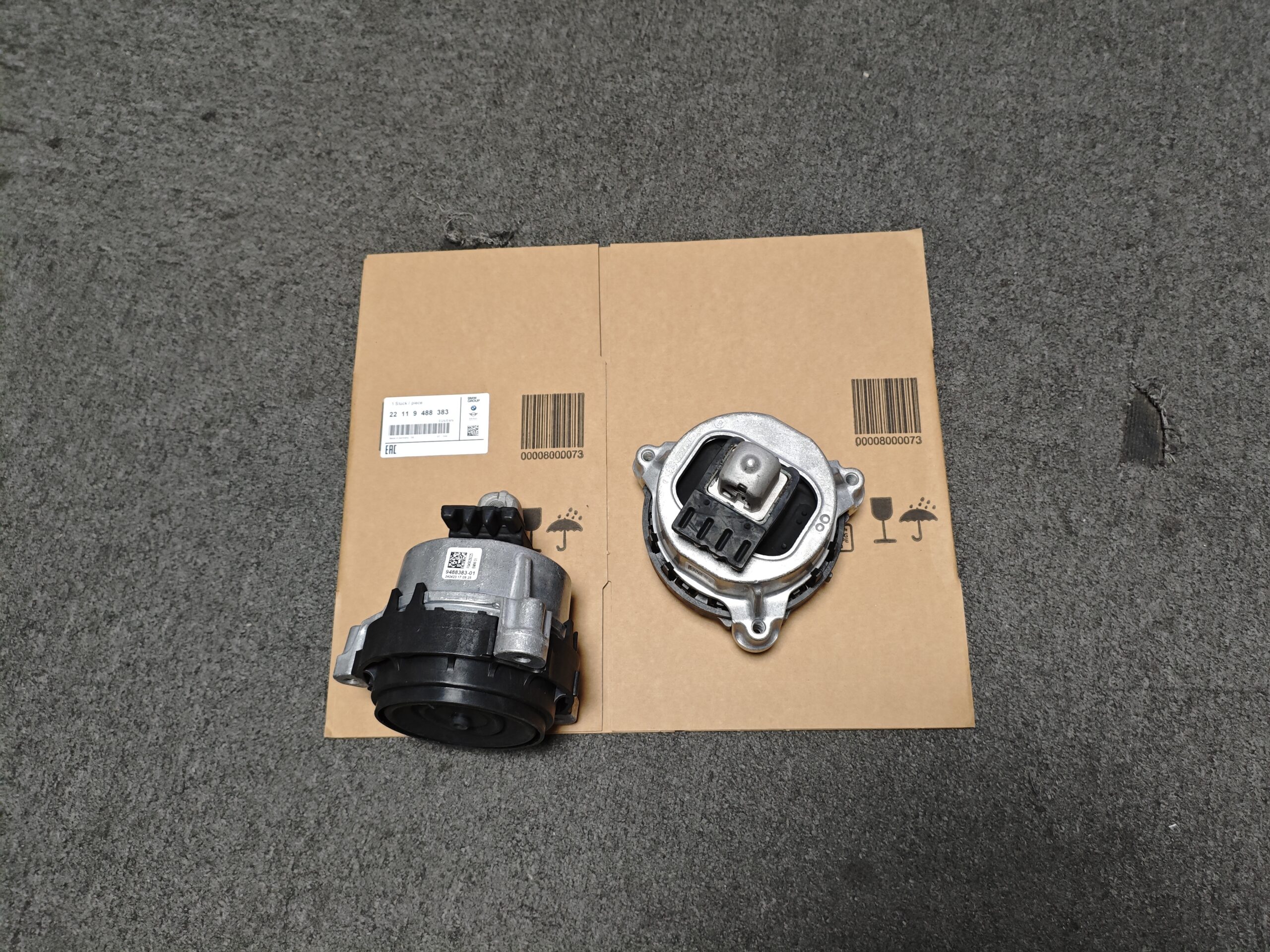 f64fc3f8e79025d6d807a731cd7e7bd 22119488383 BMW G30 G31 Engine Mount Left 9488383 - Image 1