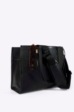 The Work Tote in Black - Image 6