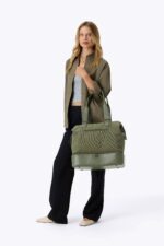 The Mini Weekender in Olive - Image 3