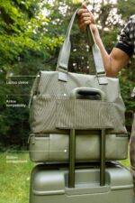 The Mini Weekender in Olive - Image 2