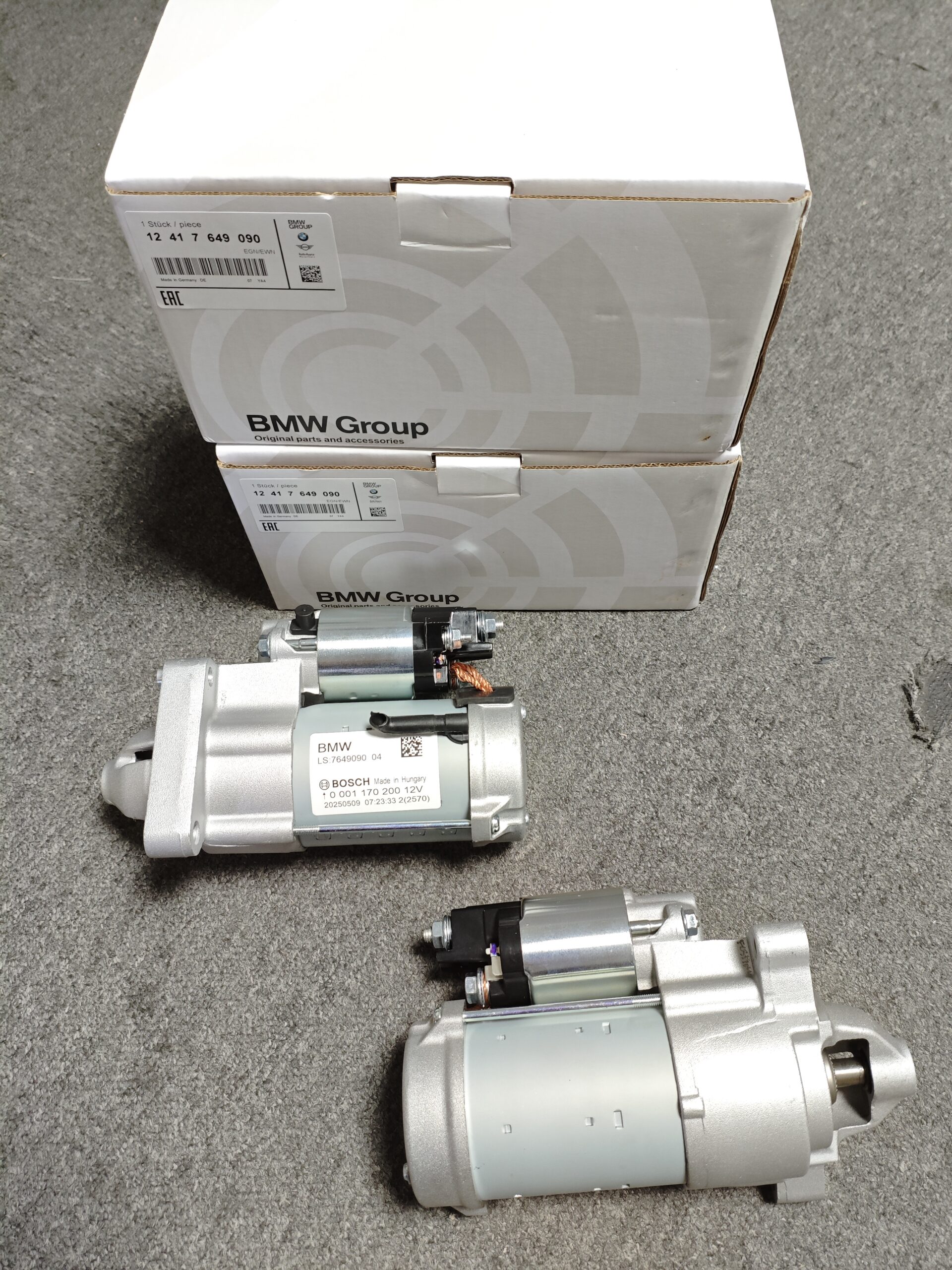 6fa0249d35a9a0ca8a97b0286209853 12417649090 BMW F45 F46 MINI F55 F56 Starter 12417649091 - Image 1